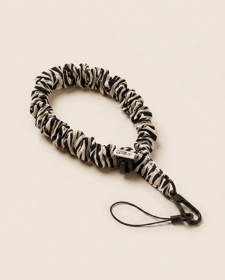 Dragonne Cream Zebra - TIME LENS - TL-DRAG-CRZEB -